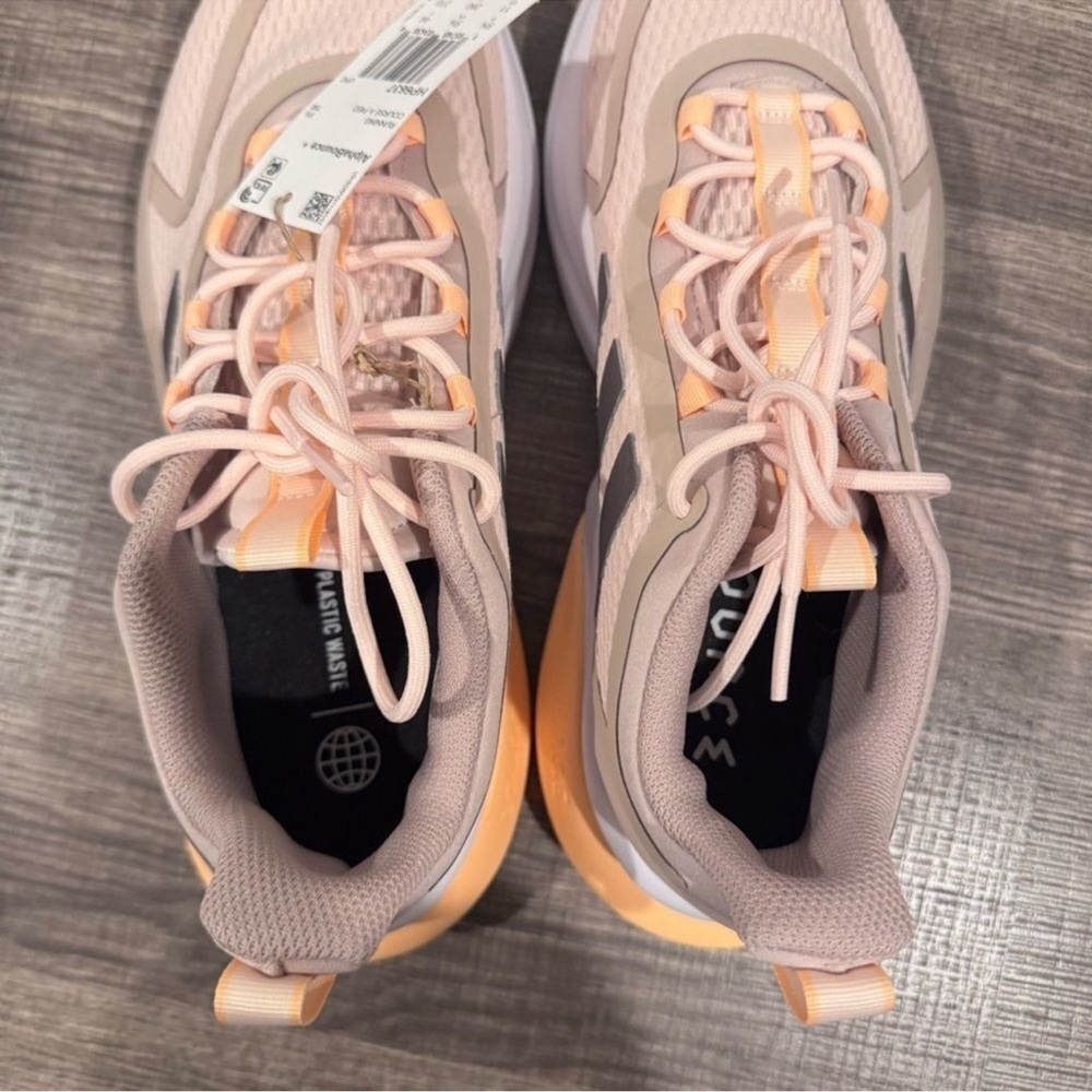 Adidas NWT Womens Alphabounce+ coral Sneakers Size 11 - Picture 7 of 8